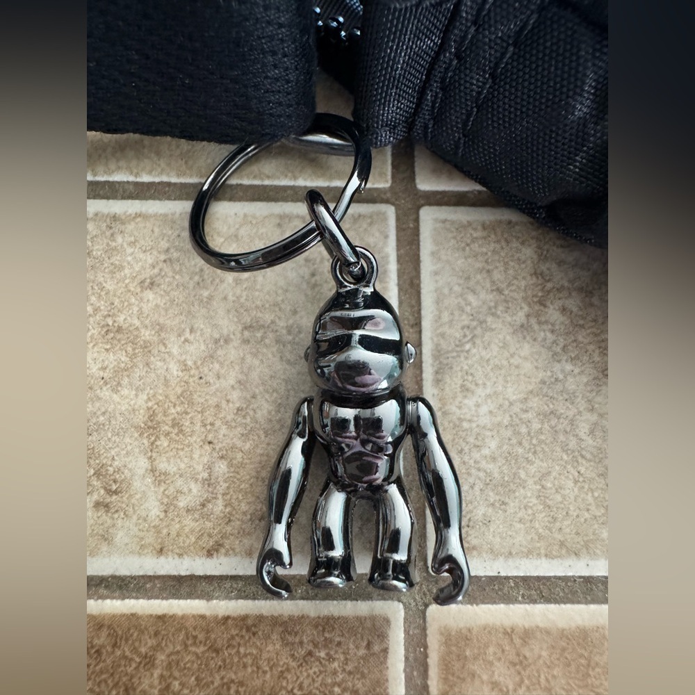 Kipling Black Bag With Geometric Pattern - image 4